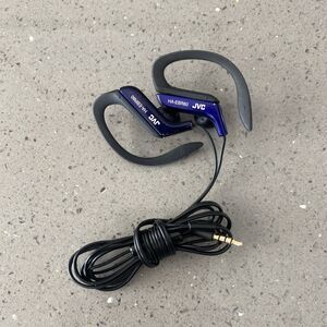 JVC Ha-Ebr80 Sport Earphones With Microphone Blue Tested